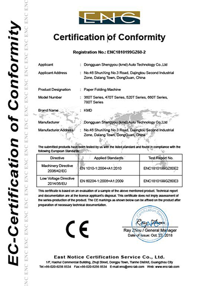 Сертификат Европейского Соответствия (CE)